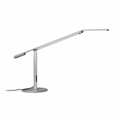 Koncept Equo LED Desk Lamp - Silver - ELX-A-W-SIL-DSK
