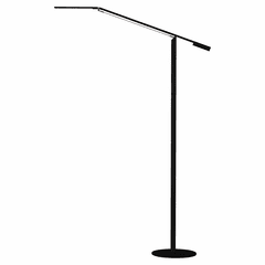 Koncept Equo LED Floor Lamp - Black - ELX-A-C-BLK-FLR