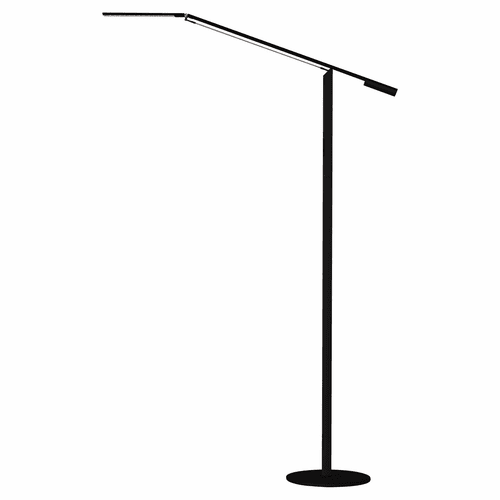 Koncept Equo LED Floor Lamp - Black - ELX-A-W-BLK-FLR