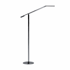 Koncept Equo LED Floor Lamp - Chrome - ELX-A-W-CRM-FLR