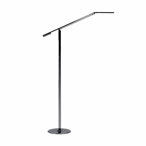 Koncept Equo LED Floor Lamp - Chrome - ELX-A-W-CRM-FLR