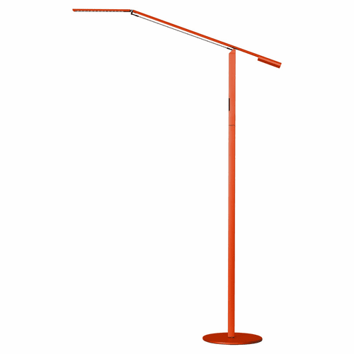 Koncept Equo LED Floor Lamp - Orange - ELX-A-C-ORG-FLR