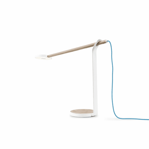 Koncept Gravy LED Desk Lamp (Warm Light) - Matte White - GR1-W-WOB-MWT-DSK