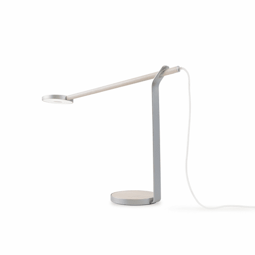Koncept Gravy LED Desk Lamp (Warm Light) - Silver - GR1-W-MPW-SIL-DSK
