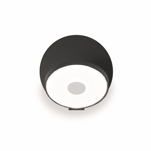 Koncept Gravy LED Wall Sconce Hardwire Version - Metallic Black - GRW-S-MBK-MBK-HW