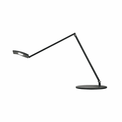 Koncept Mosso Pro LED Desk Lamp with Base - Metallic Black - AR2001-MBK-USB