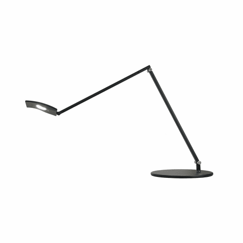 Koncept Mosso Pro LED Desk Lamp with Base - Metallic Black - AR2001-MBK-USB