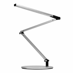 Koncept Z-Bar mini LED Desk Lamp with Base - Silver - AR3100-CD-SIL-DSK Koncept Z-Bar mini LED Desk Lamp with Base - Silver - AR3100-CD-SIL-DSK