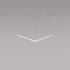 Koncept Z-Bar Pendant 16", Bird, Soft Warm (3000K) - Matte White - ZBP-16-B-SW-MWT-CNP