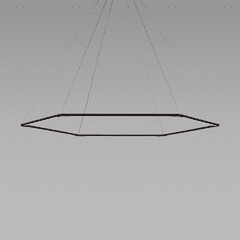 Koncept Z-Bar Pendant 24", Honeycomb, Soft Warm (3000K) - Matte Black - ZBP-24-H-SW-MTB-CNP