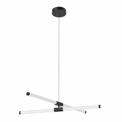Kuzco Akari LED Chandelier - Black - CH18537-BK