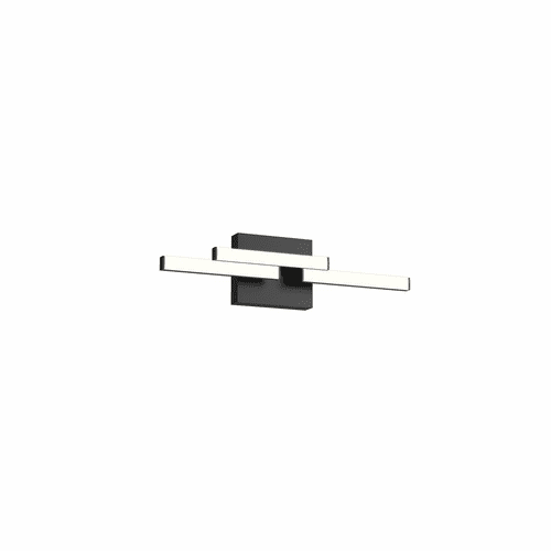 Kuzco Anello Minor LED Bath Vanity Light - Black - VL52718-BK