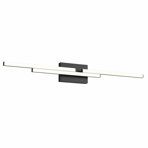 Kuzco Anello Minor LED Bath Vanity Light - Black - VL52738-BK