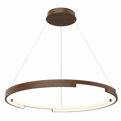 Kuzco Anello Minor LED Pendant - Walnut - PD52732-WT