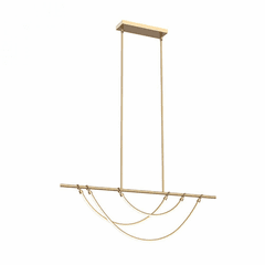 Kuzco Aryas LED Pendant - Vintage Brass - LP317448VB