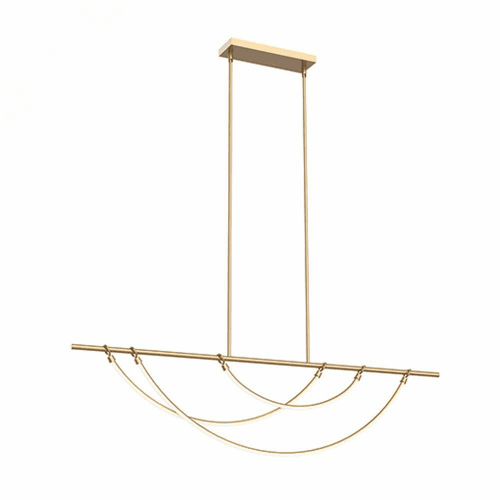 Kuzco Aryas LED Pendant - Vintage Brass - LP317460VB