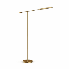 Kuzco Astrid LED Floor Lamp - Vintage Brass - FL316655VBMS