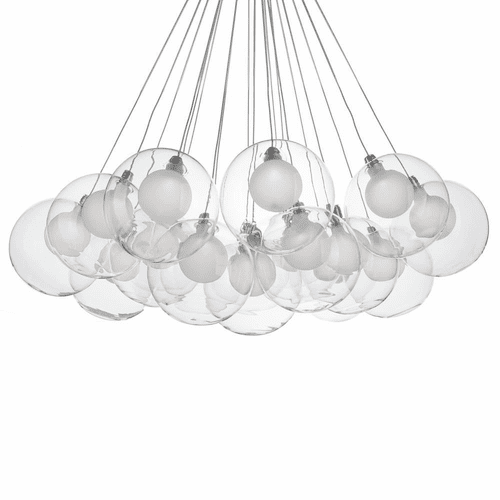 Kuzco Bolla LED Chandelier - Chrome - CH3128