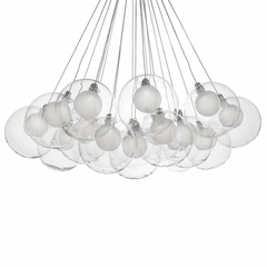 Kuzco Bolla LED Chandelier - Chrome - CH3128