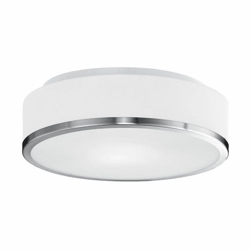 Kuzco Charlie 2-LT Flush Mount - Brushed Nickel - 599002BN