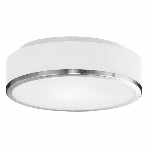 Kuzco Charlie LED Flush Mount - Brushed Nickel - FM6012-BN