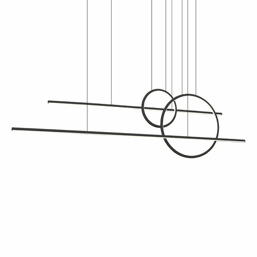 Kuzco Chute Calypso LED Pendant - Black - MP14956-BK