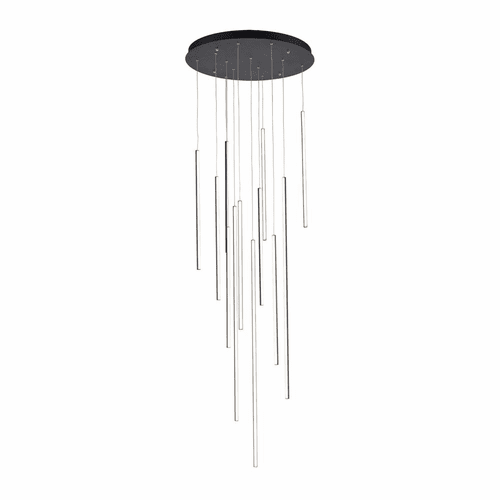 Kuzco Chute LED Pendant - Black - MP14924-BK