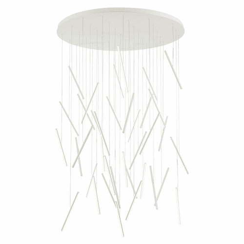 Kuzco Chute LED Pendant - White - MP14850-WH