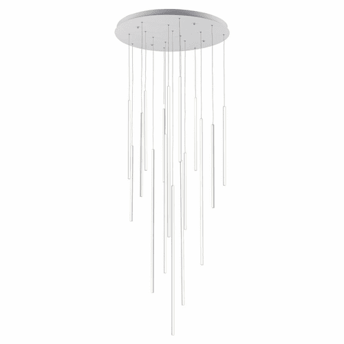 Kuzco Chute LED Pendant - White - MP14932-WH