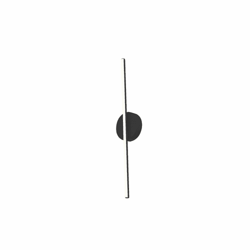 Kuzco Chute LED Wall Sconce - Black - WS14923-BK