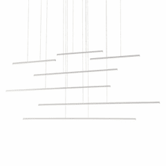 Kuzco Chute Motion LED Pendant - White - MP14970-WH