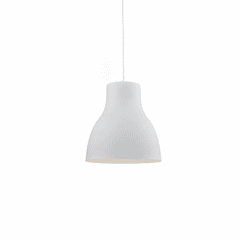Kuzco Cradle 1-LT Pendant - White - 494216-WH