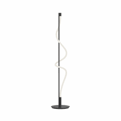 Kuzco Cursive LED Lamp - Black - FL95360-BK