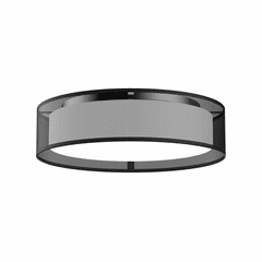 Kuzco Dalton LED Flush Mount - Black Organza - FM7916-BOR
