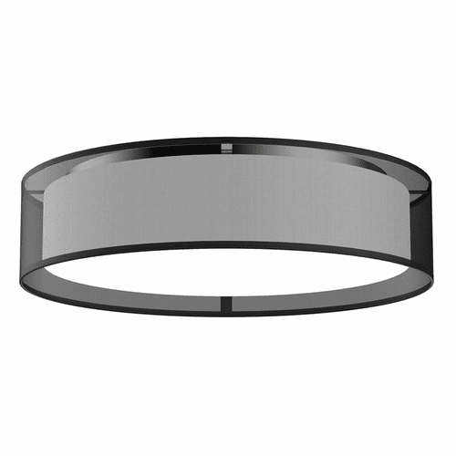 Kuzco Dalton LED Flush Mount - Black Organza - FM7920-BOR