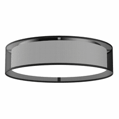 Kuzco Dalton LED Flush Mount - Black Organza - FM7920-BOR