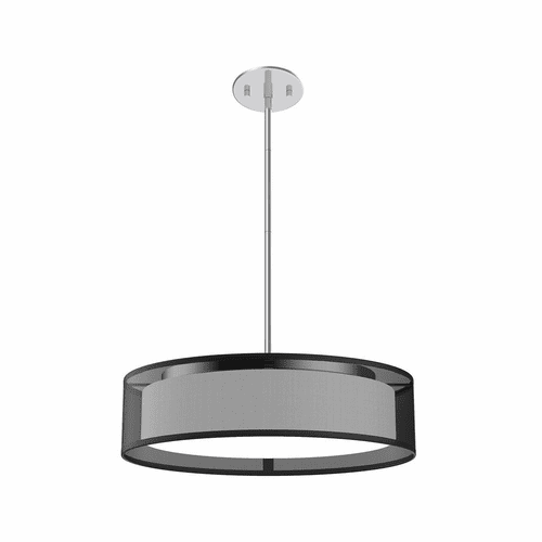 Kuzco Dalton LED Pendant - Black Organza - PD7916-BOR