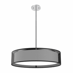 Kuzco Dalton LED Pendant - Black Organza - PD7920-BOR