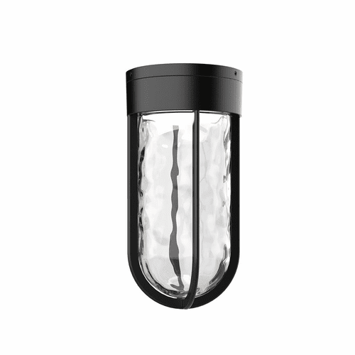 Kuzco Davy LED Outdoor Ceiling Light - Black - EC17609-BK
