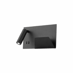 Kuzco Dorchester LED Wall Sconce - Black - WS16811L-BK