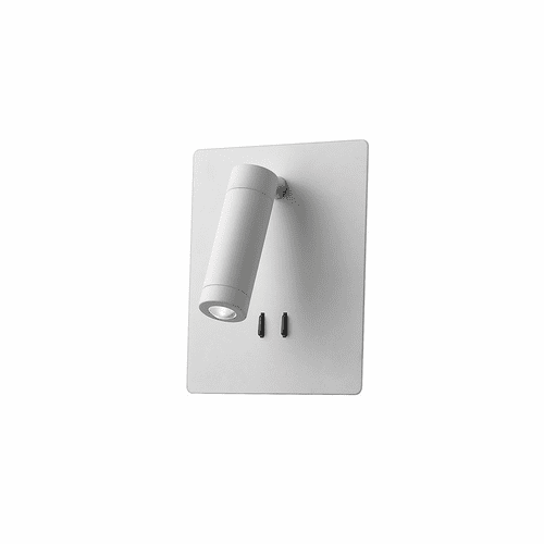Kuzco Dorchester LED Wall Sconce - White - WS16806-WH