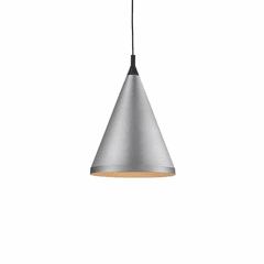 Kuzco Dorothy 1-LT Pendant - Brushed Nickel / Black - 492716-BN/BK