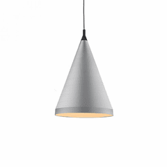 Kuzco Dorothy 1-LT Pendant - Brushed Nickel / Black - 492722-BN/BK Kuzco Dorothy 1-LT Pendant - Brushed Nickel / Black - 492722-BN/BK