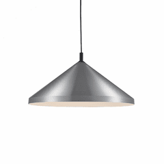 Kuzco Dorothy 1-LT Pendant - Brushed Nickel / Black - 493126-BN/BK
