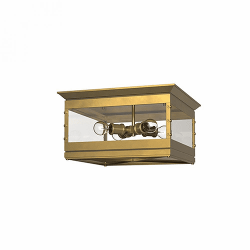 Kuzco Douglas 4-LT Flush Mount - Vintage Brass - FM351004VB