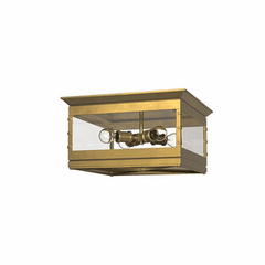 Kuzco Douglas 4-LT Flush Mount - Vintage Brass - FM351004VB