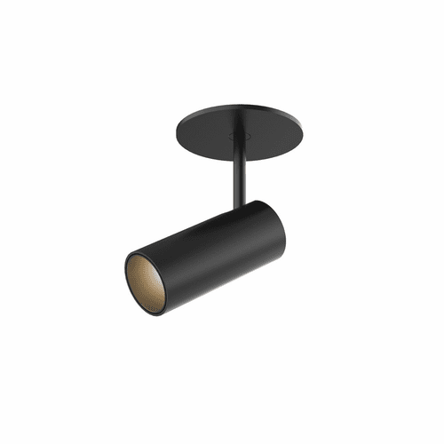 Kuzco DOWNEY LED Semi-Flush Mount - Black - SF15701-BK