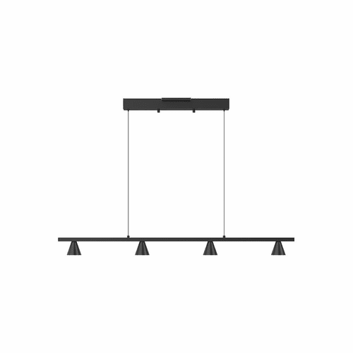 Kuzco Dune LED Pendant - Black - LP19937-BK