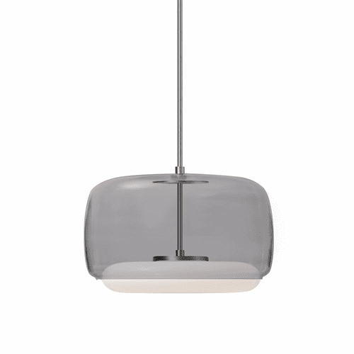 Kuzco Enkel LED Pendant - Smoked/Brushed Nickel - PD70615-SM/BN