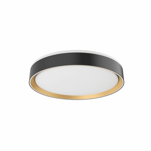 Kuzco Essex LED Flush Mount - Black - FM43916-BK/GD